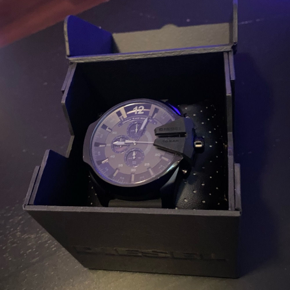 New With Tags Black Diesel Chief DZ4378 Watch